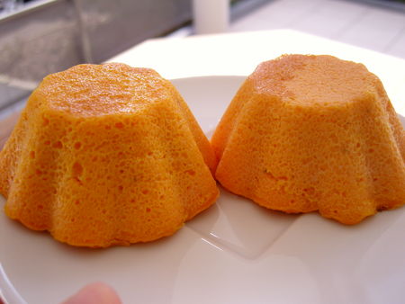 Petit flan aux carottes