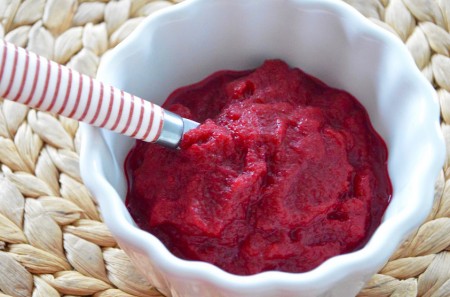 Purée de betterave